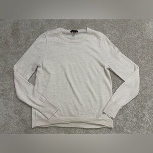 J. Crew Long Sleeved, Crew Neck Sweater - size Medium - Heathered Oatmeal